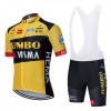 Tenue Maillot + Cuissard à Bretelles 2020 Team Jumbo-Visma N001